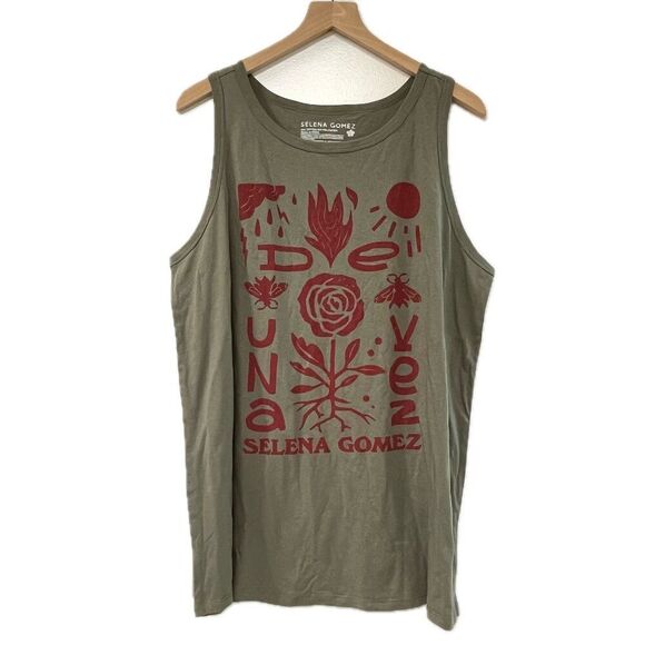 torrid Tops - Torrid Selena Gomez Green Tank Top - Size 2X